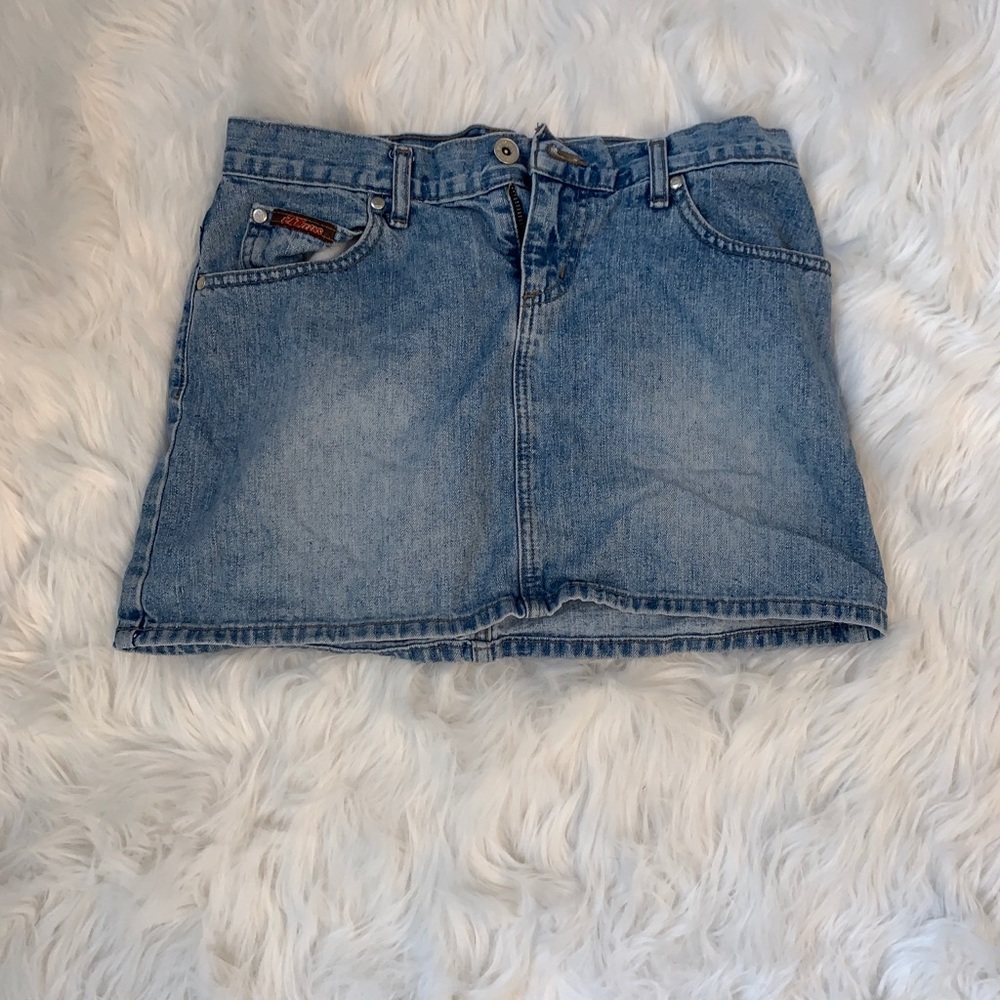 Denim skirt